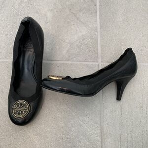 Women's Tory Burch Black Patent Leather Pump Shoes 6.5